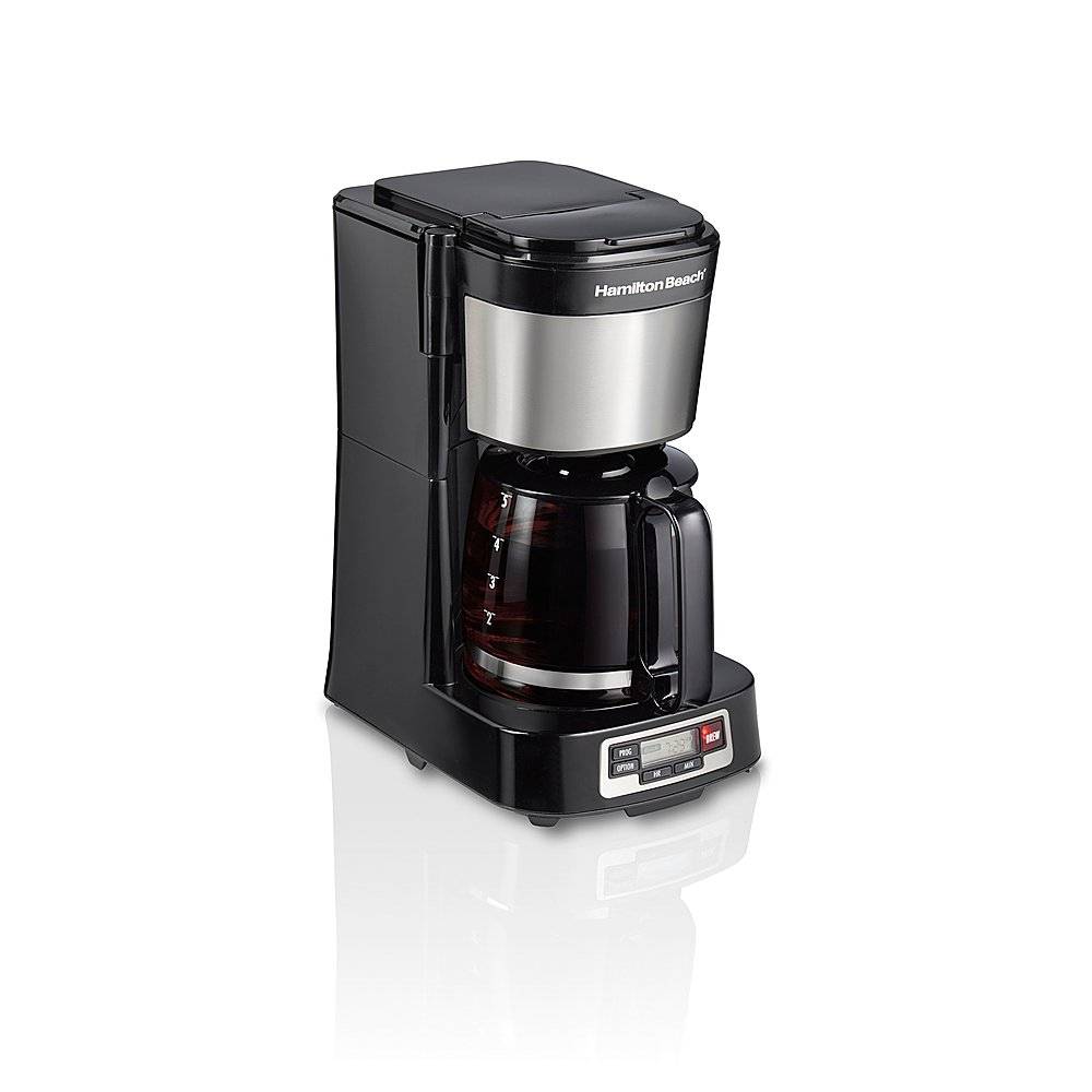 Coffee Maker 12 Cups Hamilton Beach Programmable Black Model 49465R Brewing  NEW