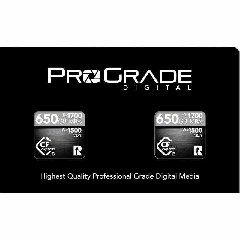Prograde Digital Cobalt Series 650GB CFexpress Type-B 2.0 Memory