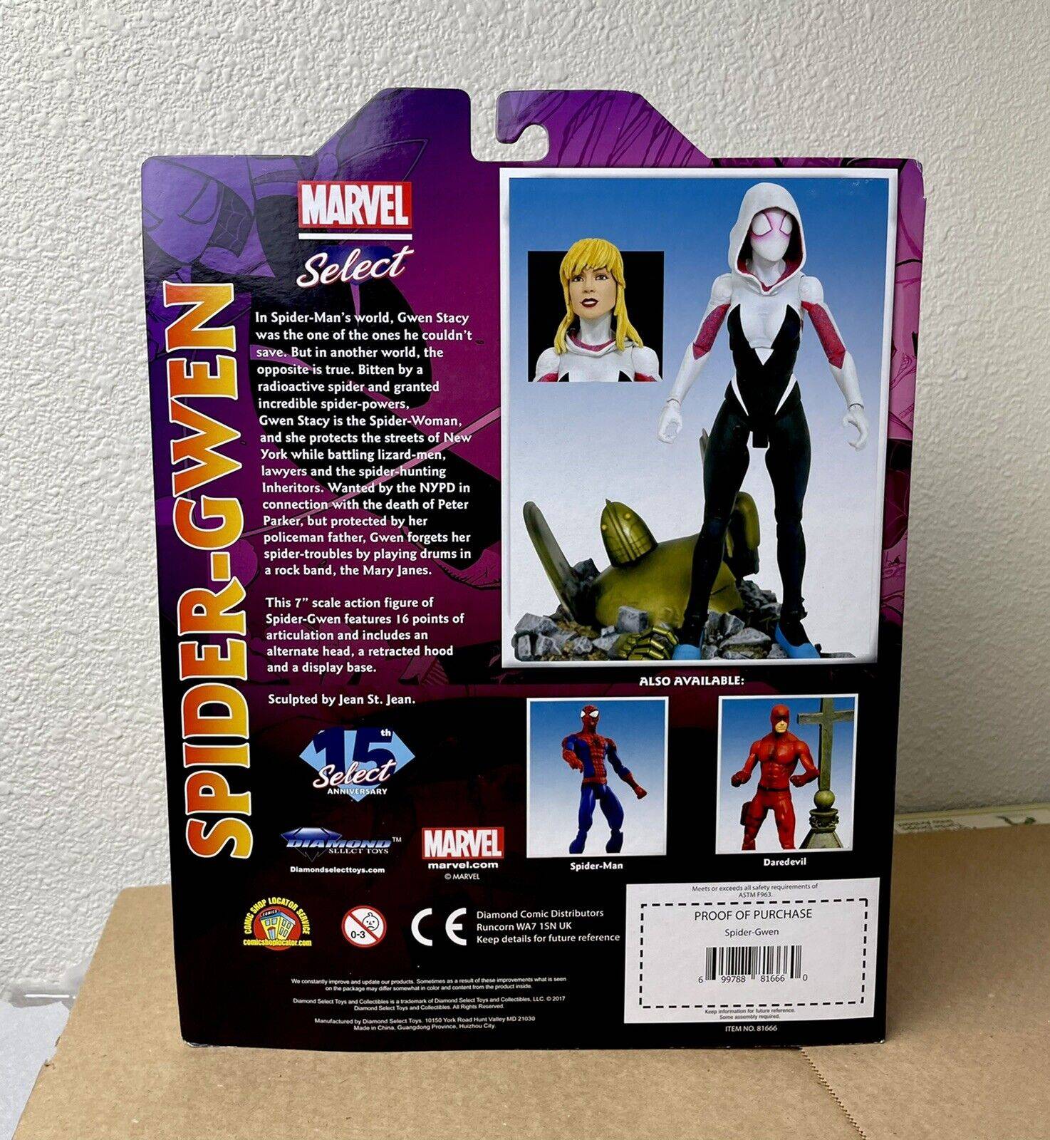 Marvel Select Spider-Gwen Action Figure - Invastor