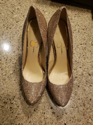 jessica simpson sparkle shoes