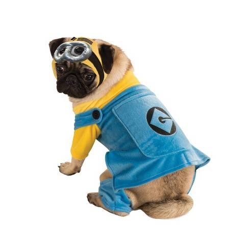 Minions Disney Despicable Me Minion Dog and Cat Costume - XS - Invastor