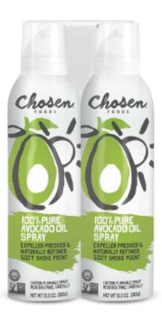 Chosen Foods Avocado Oil Spray, 13.5 oz, 2-count