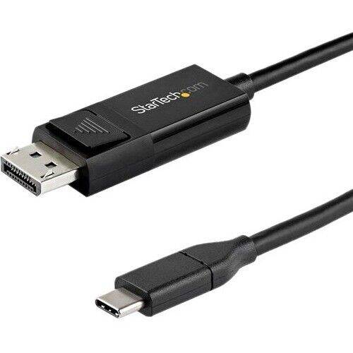 USB-C to DisplayPort Cable - USB C to DP Adapter - Active Cable  (Male-to-Male) - 4K Compatible - 2M/6.6 ft - VisionTek