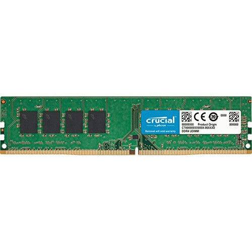 Crucial 8GB Desktop DDR4 3200 MHz UDIMM Memory Module (1 x 8GB)