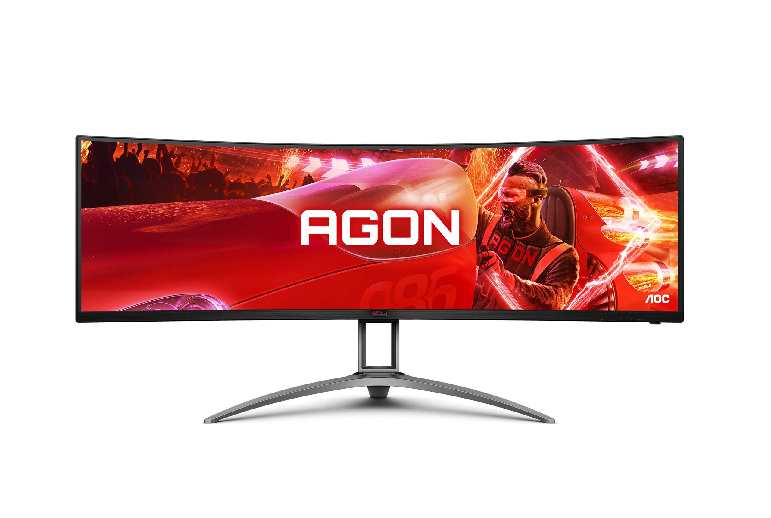 AOC Cu34G3S 34 Frameless Curved Ultrawide Gaming LED Monitor, Wide Qhd ...