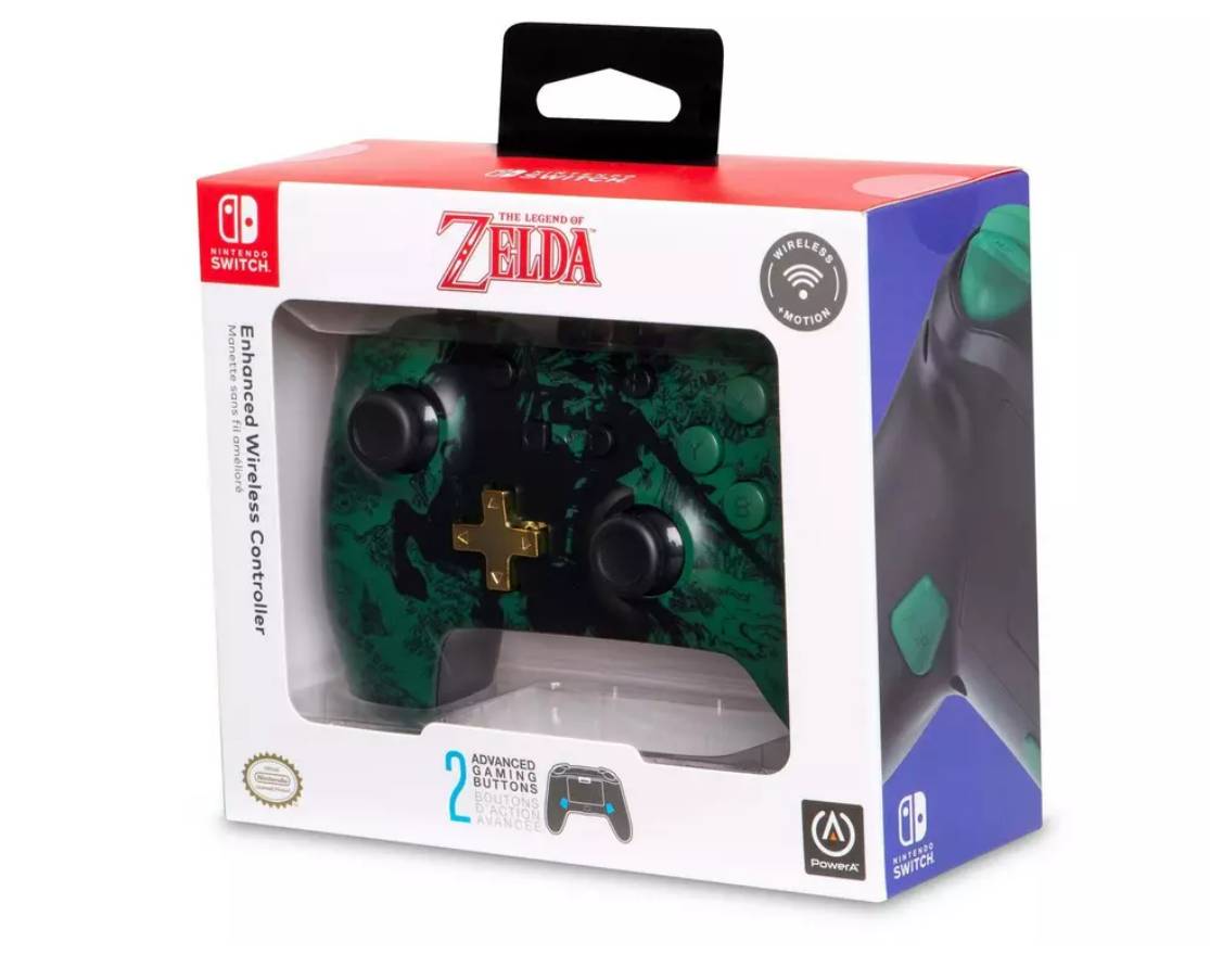 Enhanced Wireless Controller for Switch - Hylian Crest - Hardware
