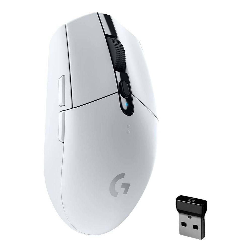 Logitech G305 Wireless Optical Gaming - Invastor Mouse - White