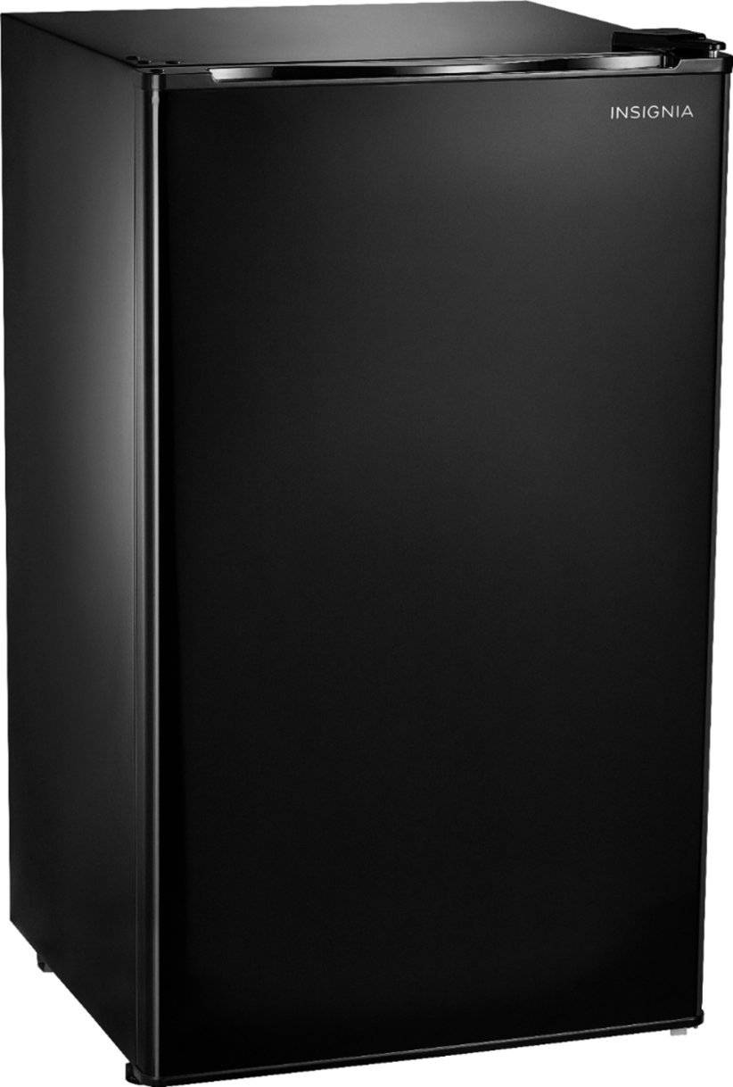 Insignia™ - 3.3 Cu. Ft. Mini Fridge - Black - Invastor