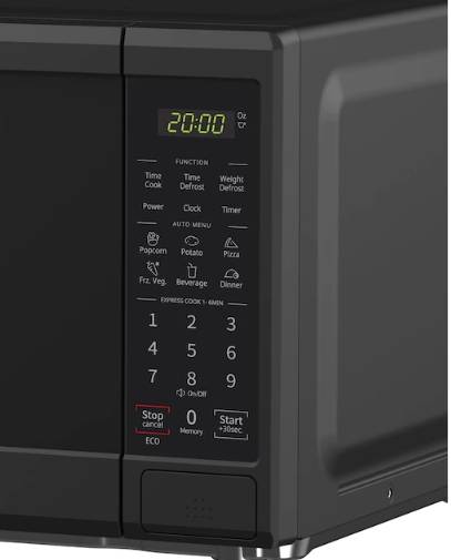 Midea Compact White Microwave - 0.7-cu ft - 700 W