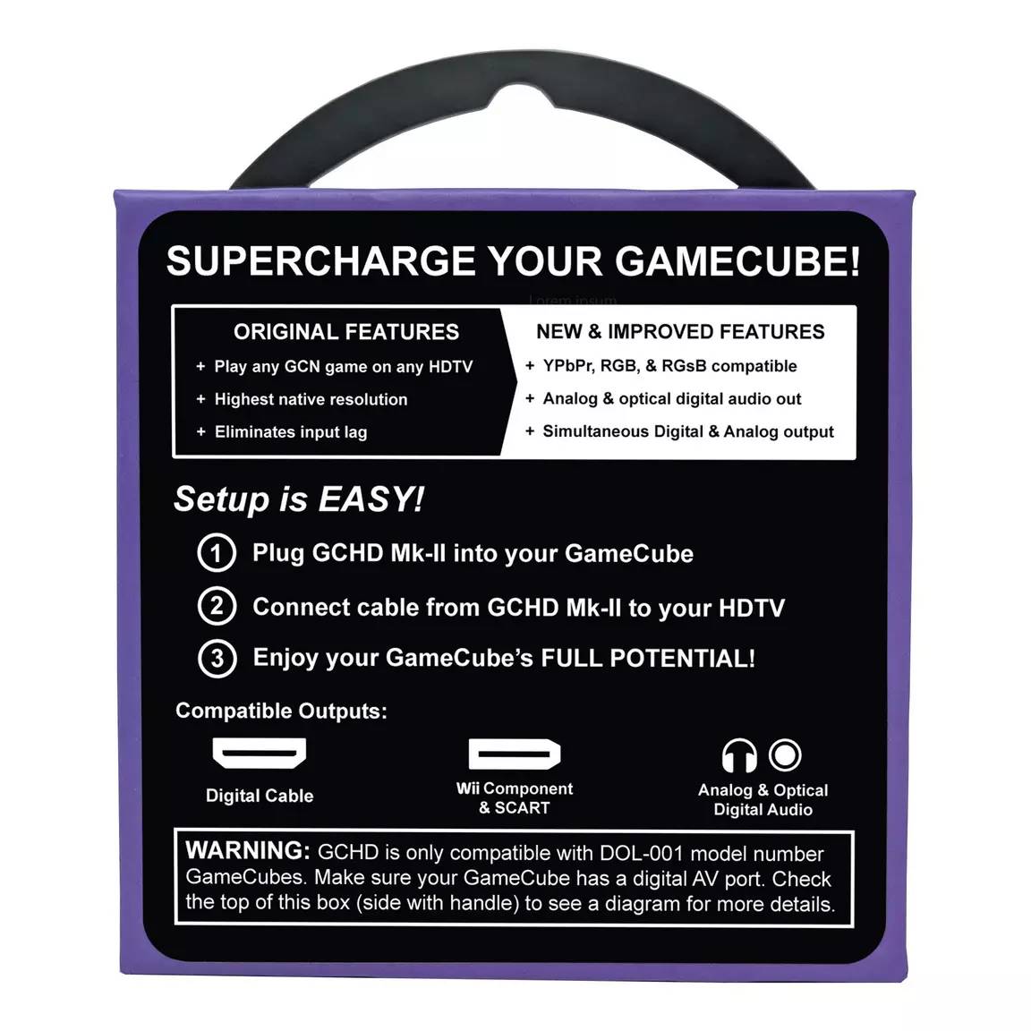 eon gamecube hd mk ii adapter indigo