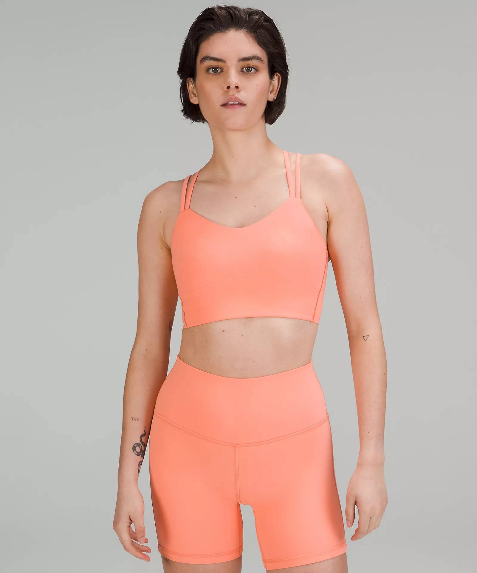 Flow Y Nulu Bra Light Support, A–C Cups (XL) Sunny Coral - Invastor