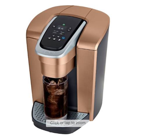 NuWave BruHub Single Serve/Full Pot Smart Coffee Maker Brewer