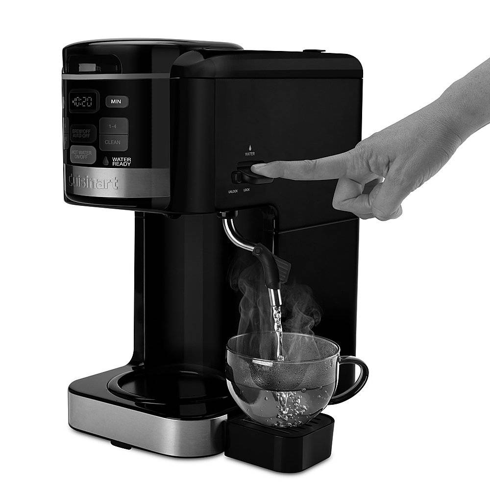 Cuisinart Grind and Brew 12-Cup Black and Chrome Residential Drip
