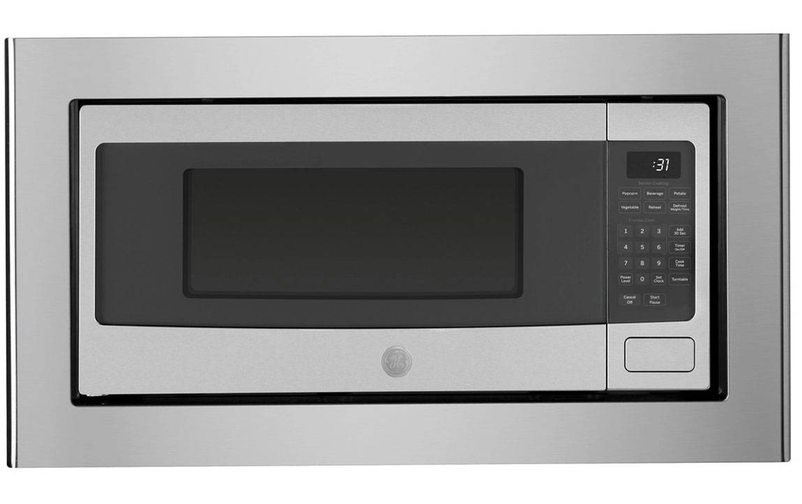 GE Profile 2.2-cu ft 1100-Watt Countertop Microwave (Gray)