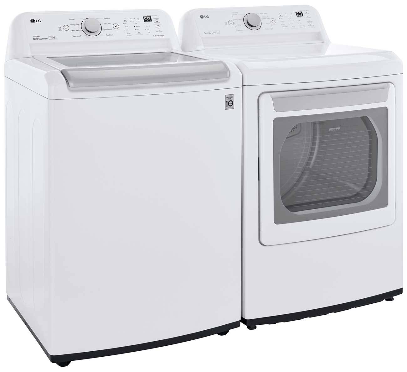 LG 7.3 Cu. Ft. White Electric Dryer