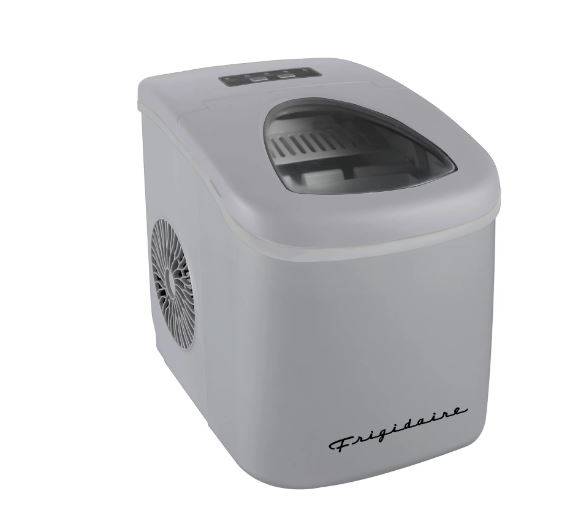 Frigidaire Compact Ice Maker - 26 lb per Day, Silver France