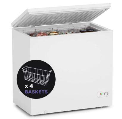 Koolatron 7-cu ft Upright Freezer (White) in the Upright Freezers  department at