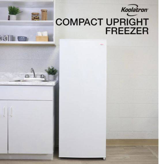 RCA - 1.1 Cu. ft. Upright Freezer - White RFRF110