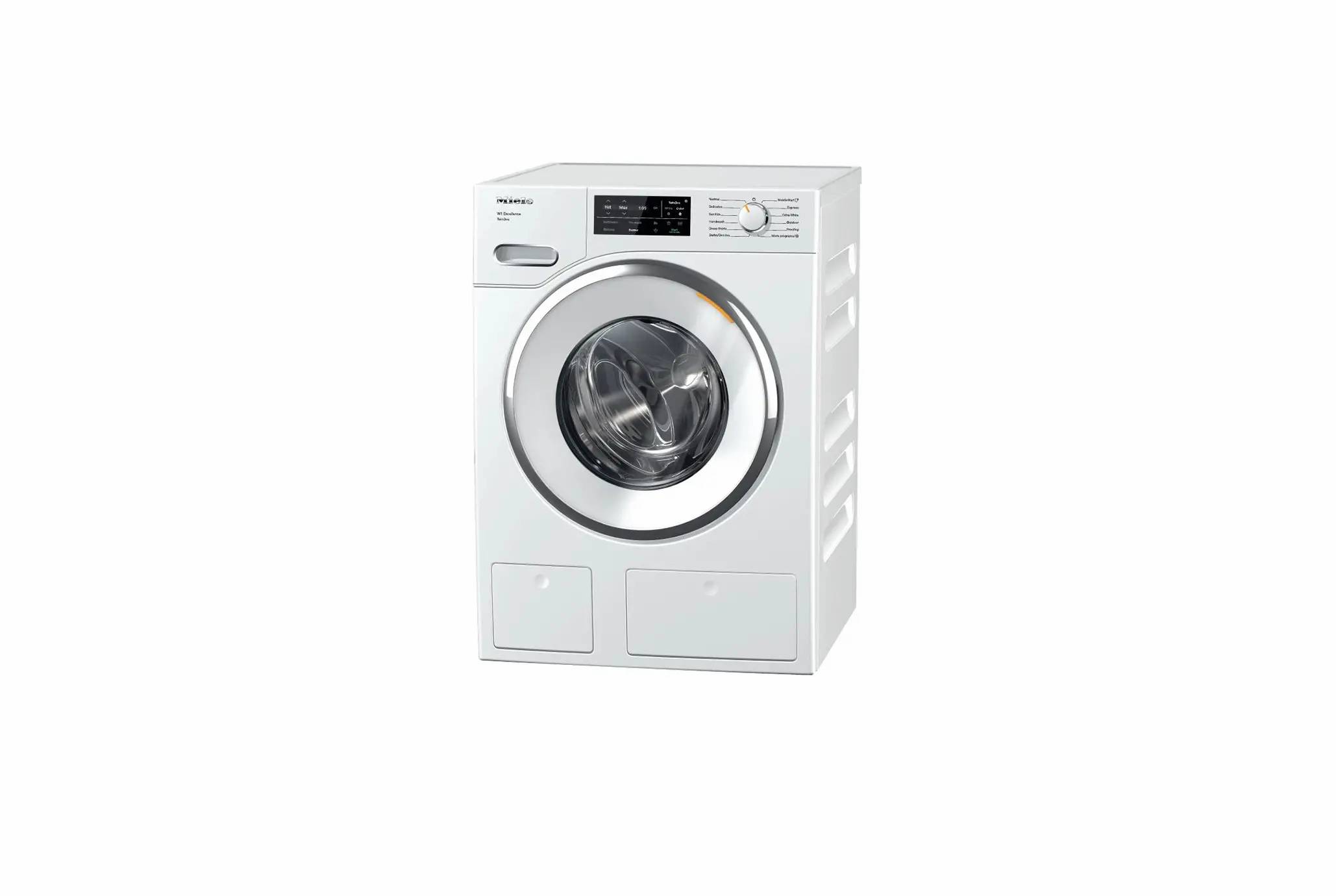 Miele W1 White Edition 2.3 Cu. Ft. Lotus White Front Load Washer