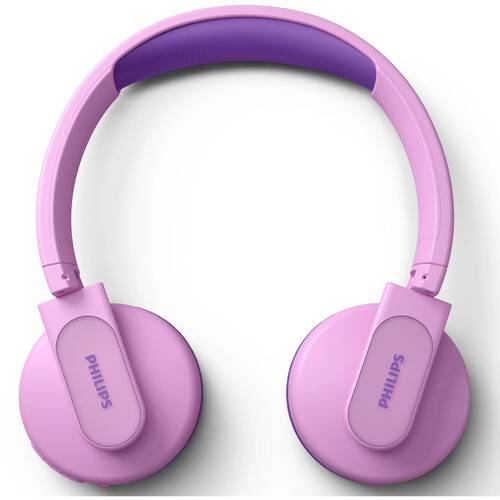 Philips Kids Wireless On Ear Headphones Pink Invastor