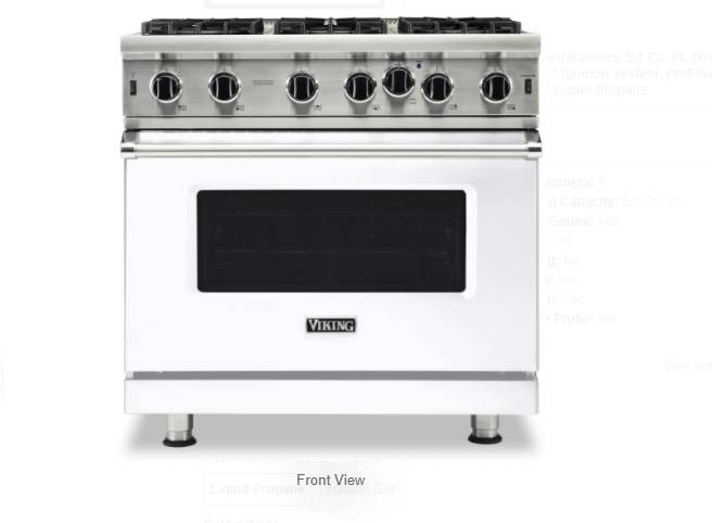 Viking 5 Series 48 in. 5.7 cu. ft. Convection Double Oven