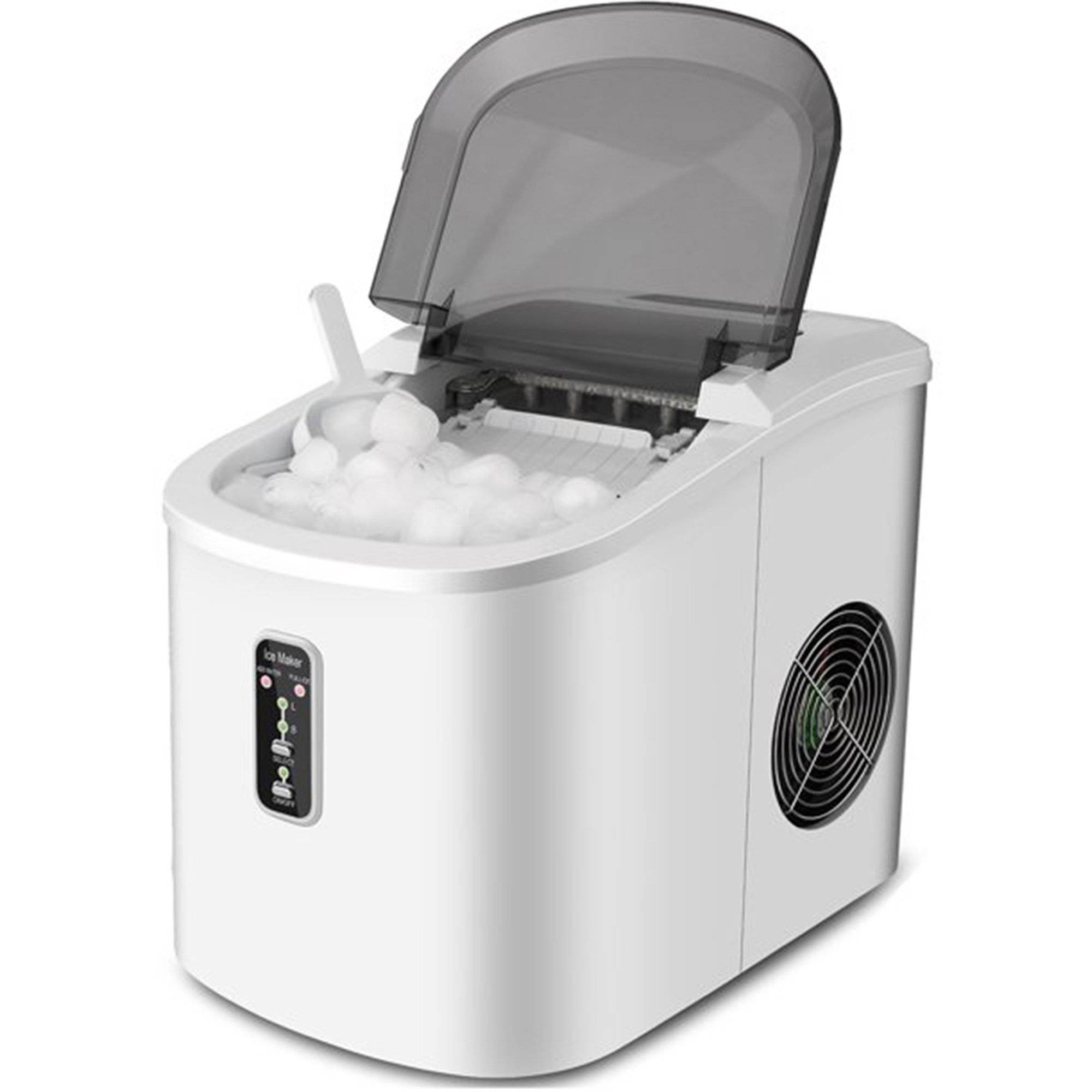 AICOOK Nugget Ice Maker for Countertop, Makes 26lb Nugget Ice per Day, Sonic  Ice Maker Machine, Crunchy Pellet Ice Maker with 5.3lb Ice Bin and Scoop  for Home Office, Self-Cleaning