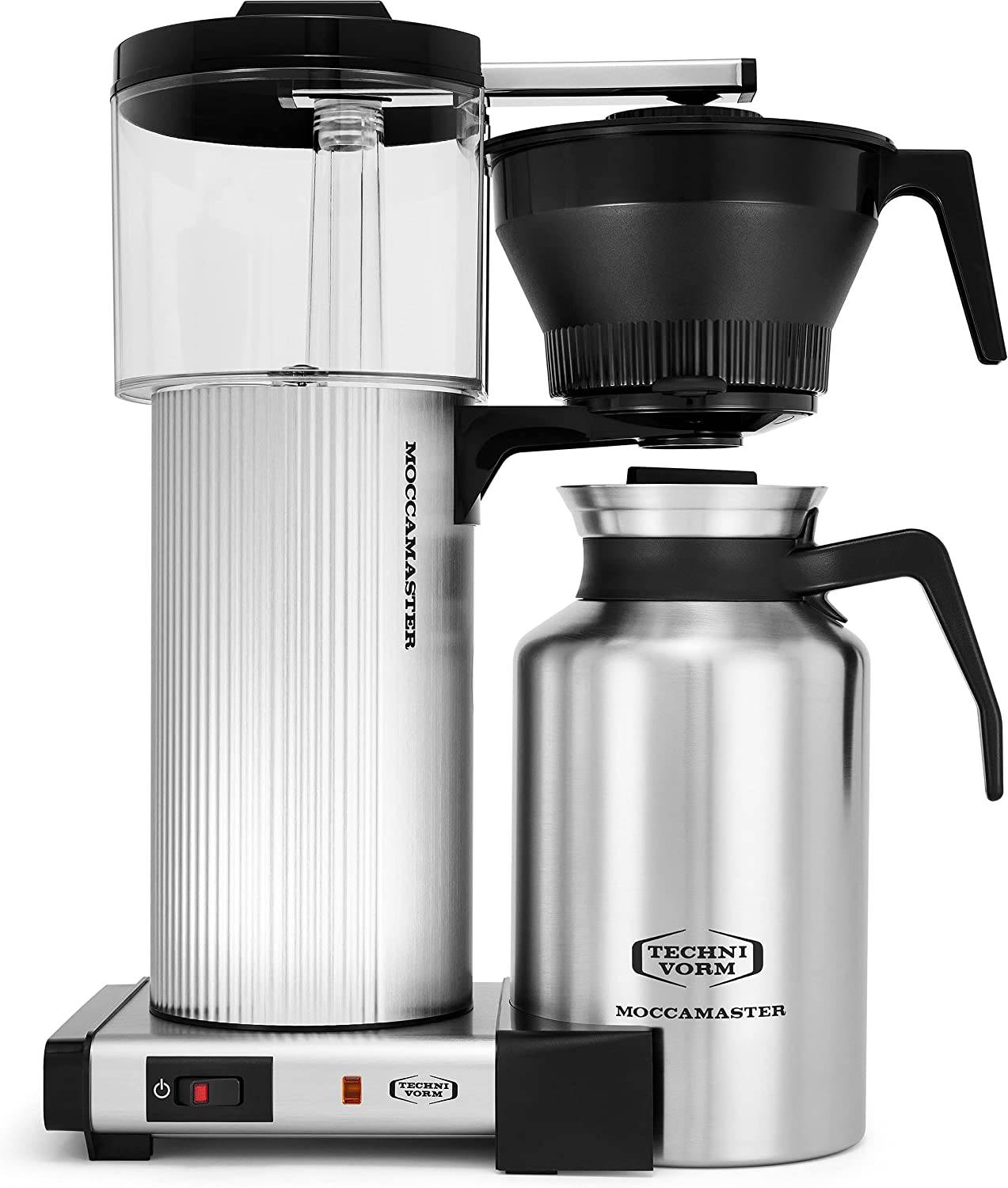 Moccamaster KBGV Select 10-Cup Coffee Maker in Polished Silver