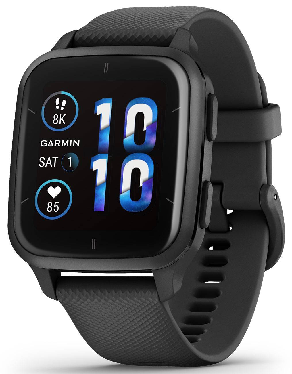 Garmin Venu Sq 2 GPS Smartwatch in Metallic Mint Aluminum Bezel with Cool  Mint Case and Silicone Band