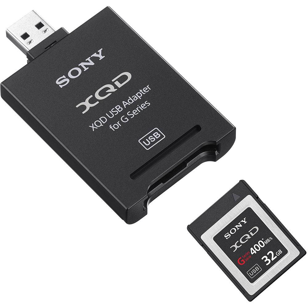 Used Sony G Series 32GB XQD Memory Card, 400MB/s Write Speed