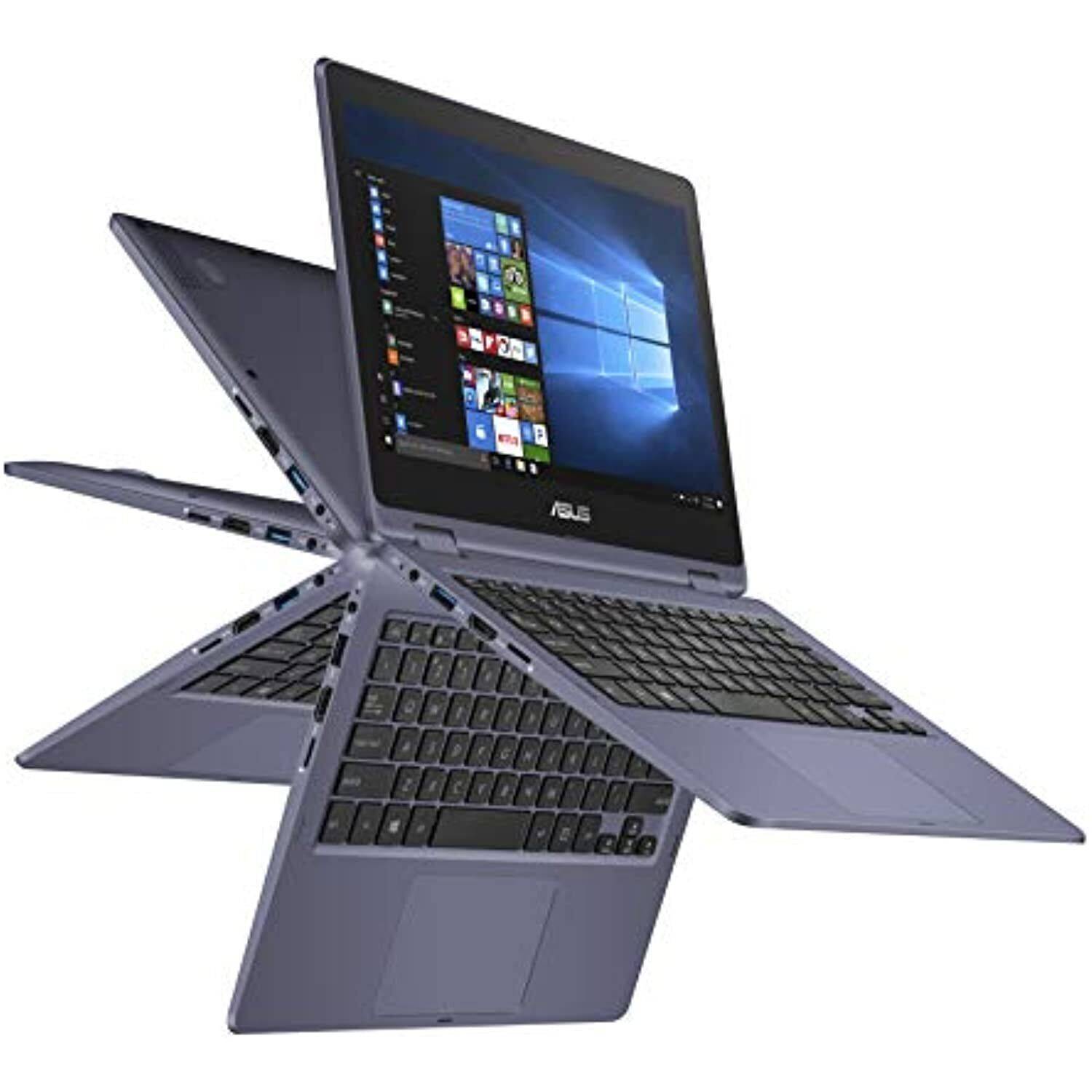 Asus VivoBook Flip 11.6 Touchscreen Laptop N3350 4GB 64GB Win 10 J202Na-Dh01T