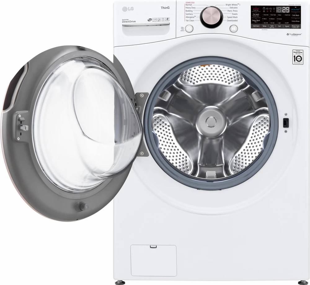 6.2 Total Capacity LG TWINWash™ Bundle with LG SideKick™ and Electric Dryer