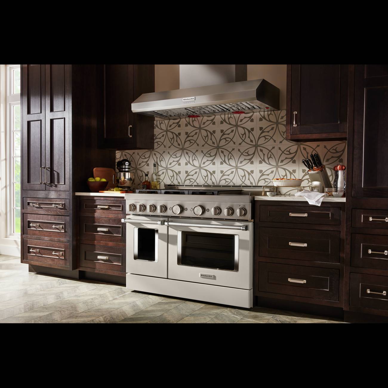 KitchenAid 48 in. GAS Commercial Cooktop with 6-Burners and