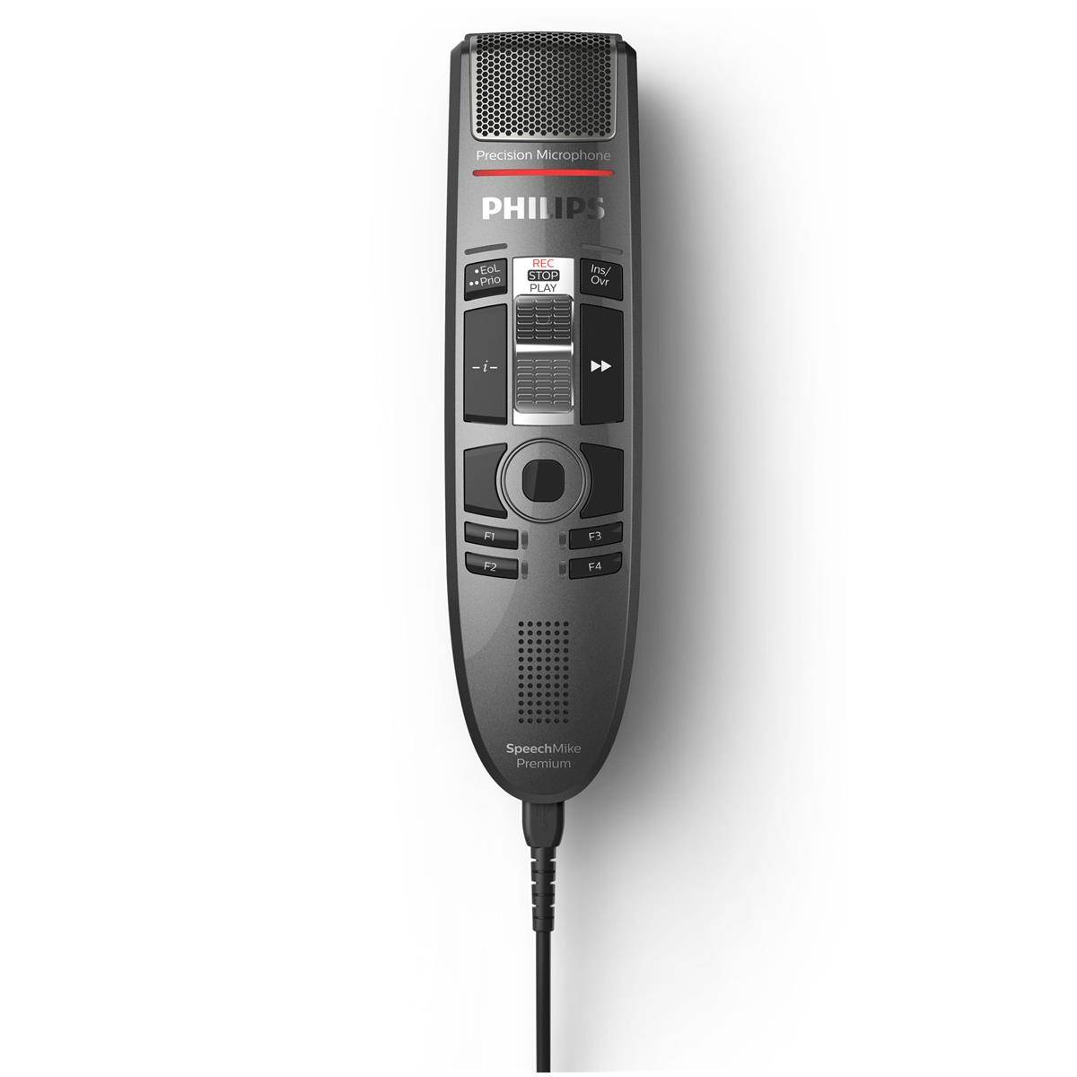 Philips Speechmike Premium Touch Dictation Usb Microphone With Integrated Barcode Scanner Slide 1968