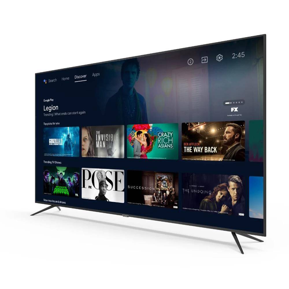  PHILIPS 55-Inch 4K UHD LED Android Smart TV with Voice Remote,  HDR10, Google Assistant and Chromecast Built-in : Electronics