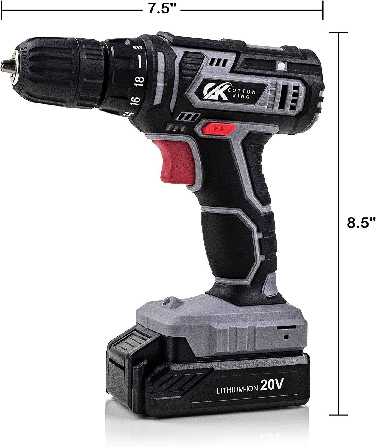 20V MAX* Cordless 3/8 in Drill Driver Kit (1) Lithium Ion Battery with  Charger | BLACK+DECKER