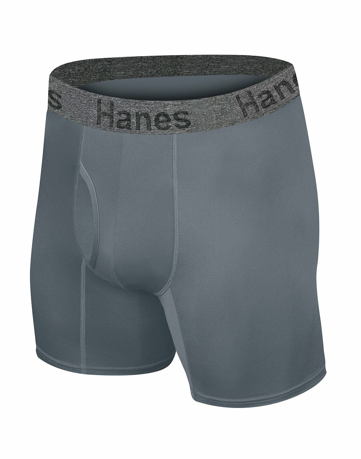 Hanes Men's 10-Pack Boxer Briefs ComfortFlex Waistband Soft