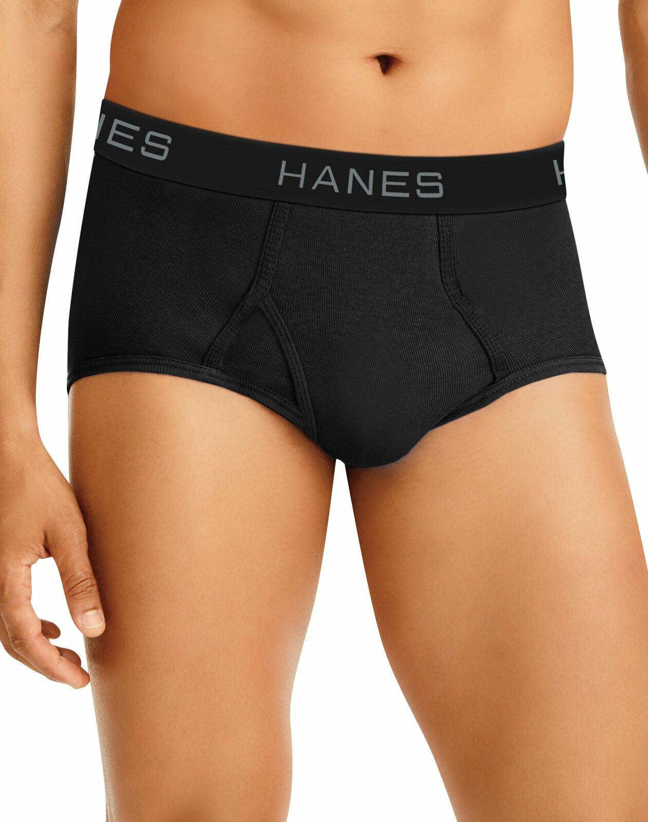 Hanes Ultimate Men's TAGLESS No Ride Up Briefs Comfort Flex Waist