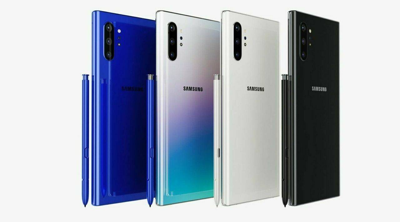 Samsung Galaxy Note 10+ Plus (256GB, 12GB) 6.8 QHD+ AMOLED, Snapdragon  855, 4300mAh Battery, 4G LTE AT&T Unlocked (T-Mobile, Verizon, Global)  N975F