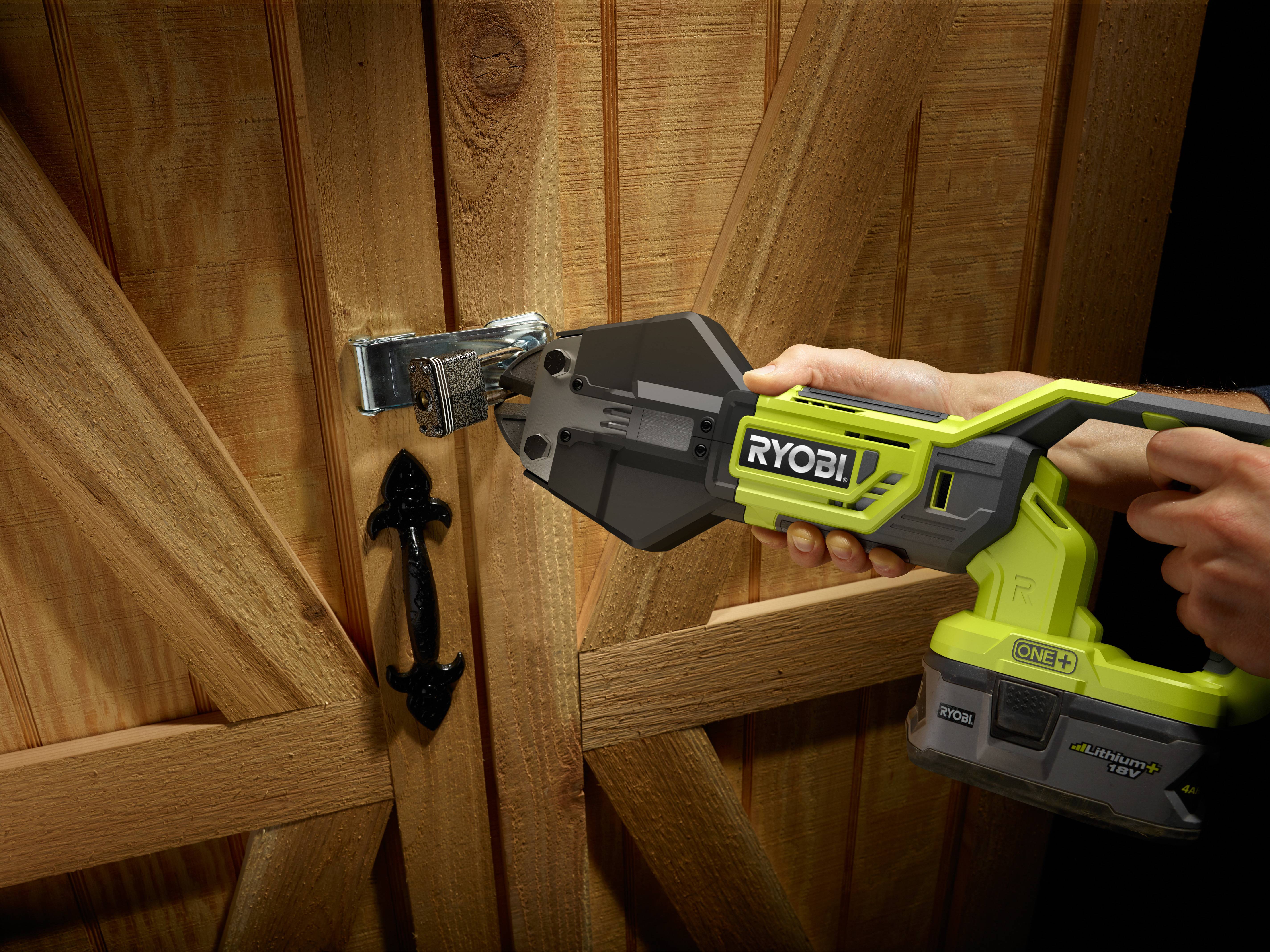 Ryobi One+ 18V Cordless PVC and PEX Cutter with Hybrid LED Project Light (Tools Only)