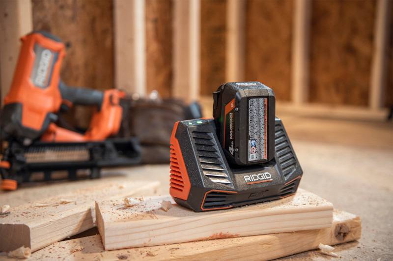 Ridgid 18v discount battery with charger