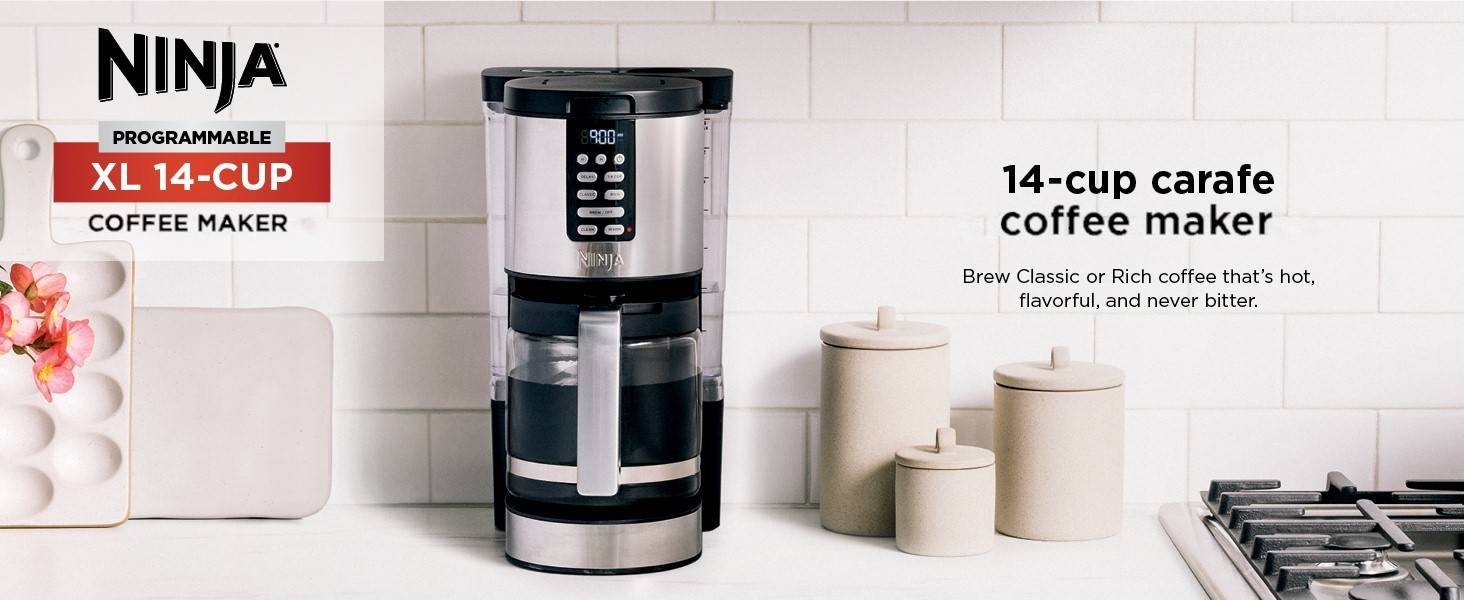Ninja Programmable XL 14-Cup Coffee Maker PRO - DCM201
