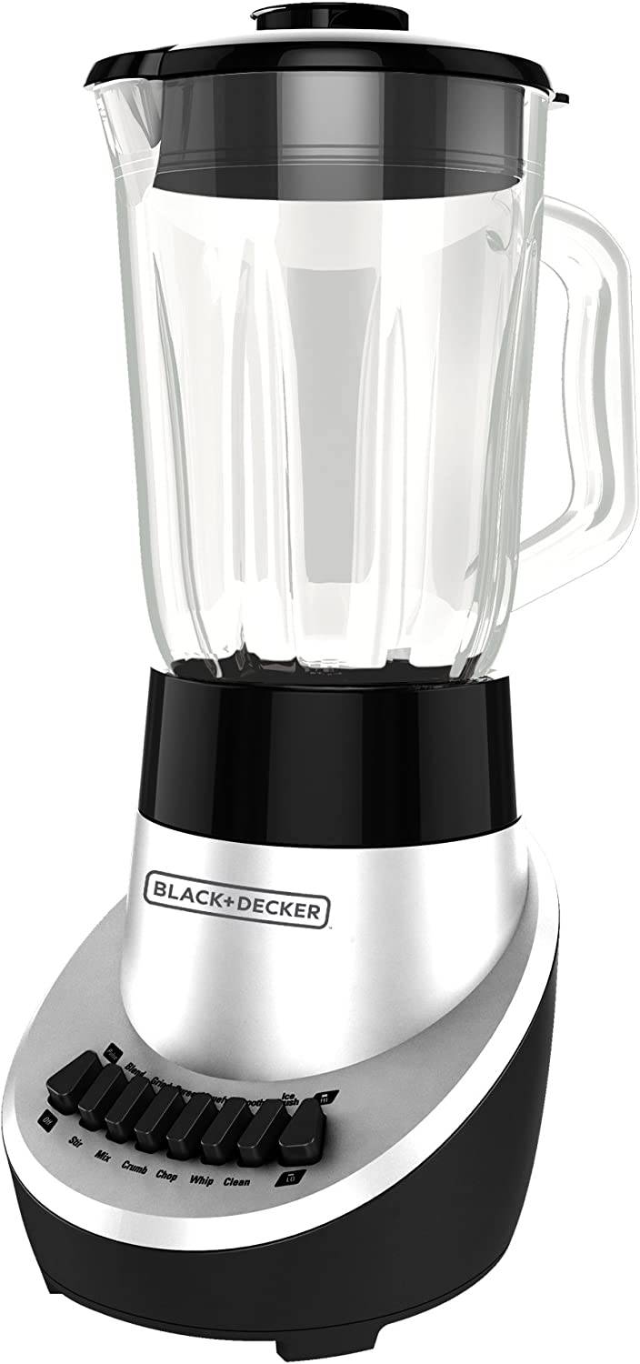 Black & Decker Blender Glass White