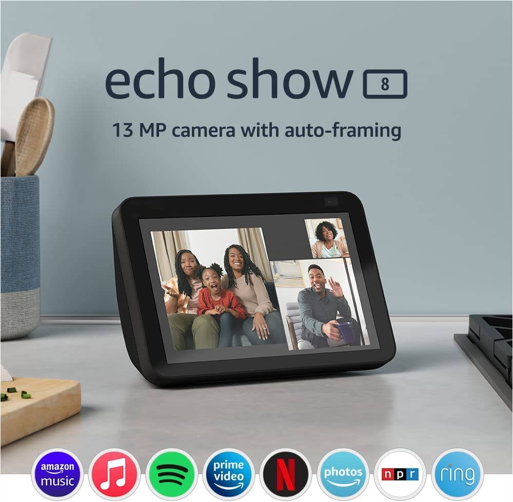 All-new Echo Show 5 (3rd Gen, 2023 release) | Smart display with 2x the  bass and clearer sound | Cloud Blue