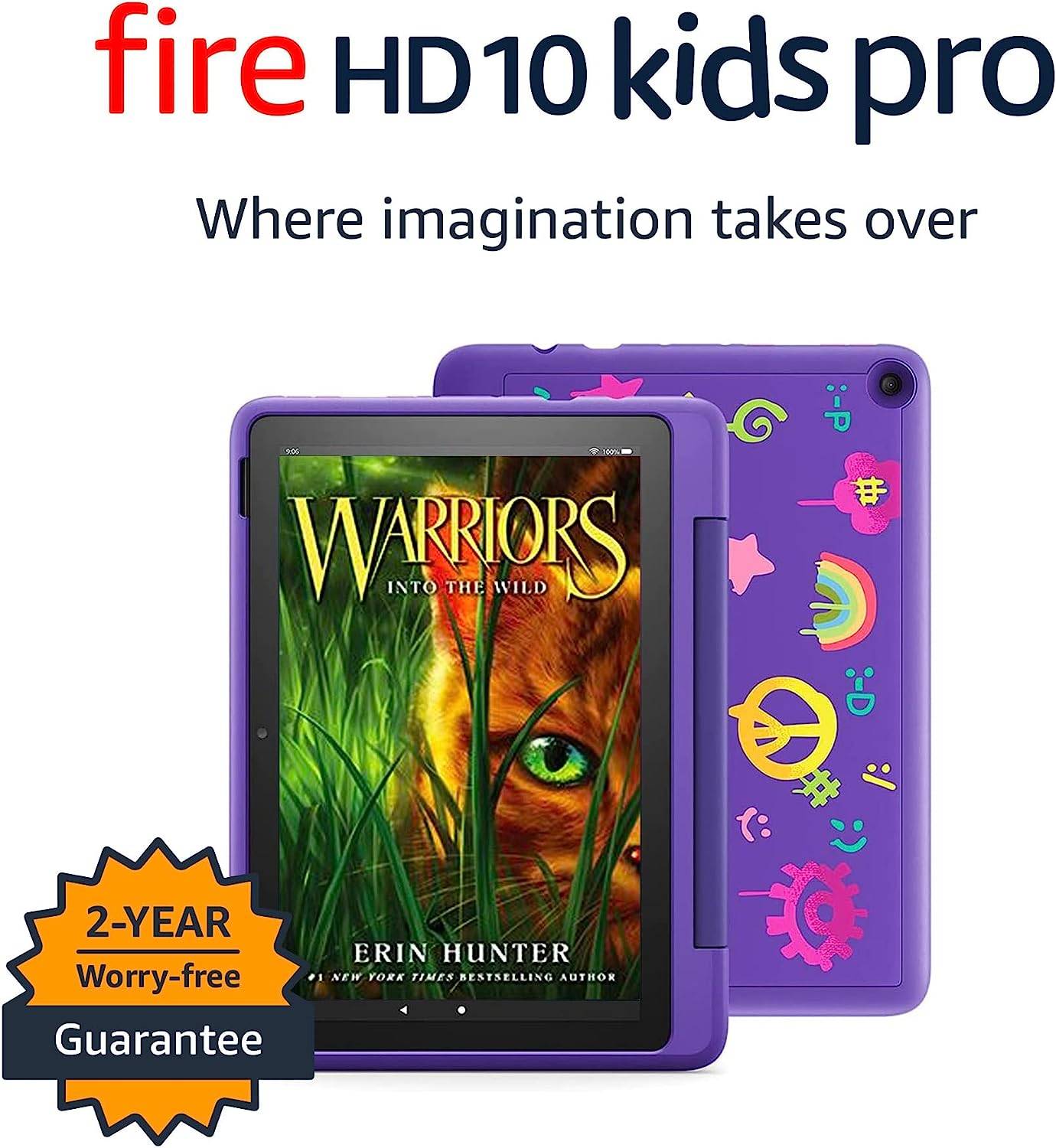 Fire HD 10 Kids tablet, 10.1, 1080p Full HD, ages 3–7, 32 GB, Sky  Blue
